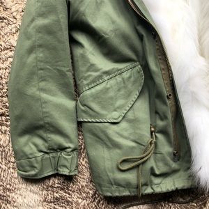 Mr&Mrs Italy Army Cotton Women Parka